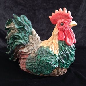 Colorful Resin Rooster